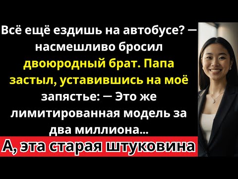Видео: За семейным ужином они назвали меня нищим — пока папа не заметил мои часы.