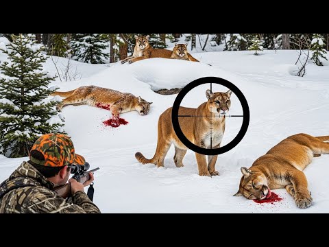 Видео: МИЛЛИОНЫ ГОРНЫХ ЛЬВОВ: как фермеры и охотники дают отпор | Охота на кабанов