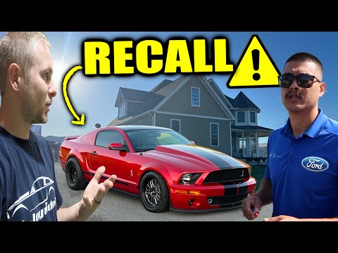 Видео: Компания FORD прислала ко мне домой кого-то, чтобы ОТОЗВАТЬ мой Mustang