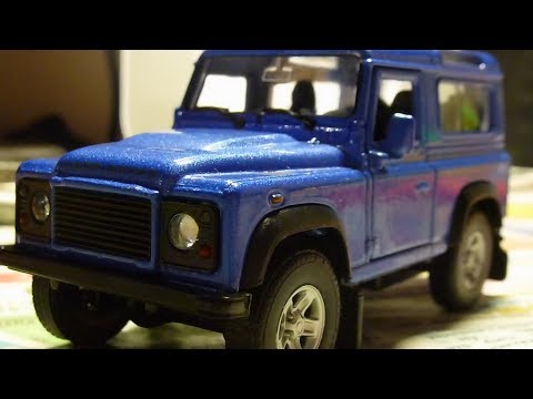 Видео: Обзор на Land Rover Defender/Масштабная модель от Welly