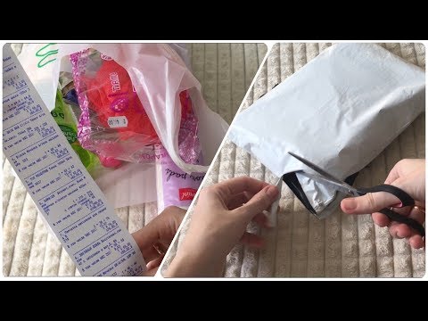 Видео: ASMR Посылка и много покупок АСМР Unboxing Шёпот, шуршание, постукивания