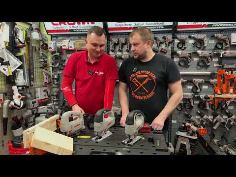 Видео: Лобзики Crown