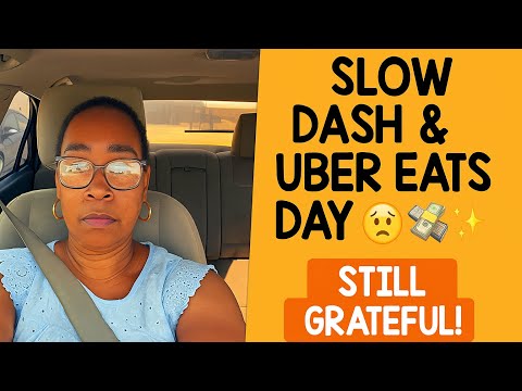 Видео: Медленный Doordash и день Uber Eats 😩 Ошибка в приложении + два заказа по $15 подряд 💸 Все еще бл...