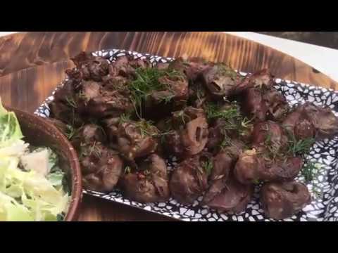 Видео: ШАШЛЫК из СВИНОГО СЕРДЦА на МАНГАЛЕ.