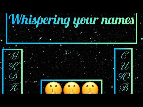 Видео: А💚СМР  на Български: Whispering your names 🤫🤫🤫