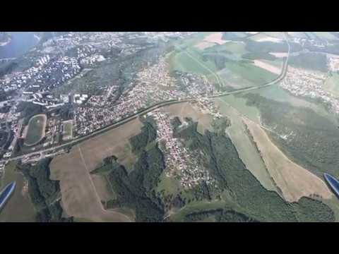 Видео: Ту-134. Заход и посадка в Нижнем Новгороде из штурманской кабины #НижнийНовгород #Ту134