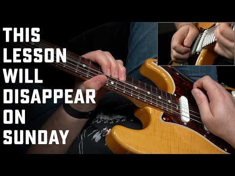 Видео: Выучите пять фраз Стиви Рэя Вона из песни «The Sky Is Crying»