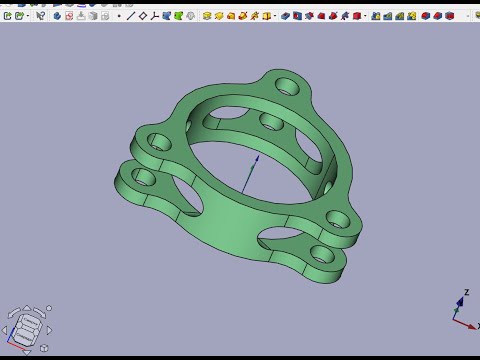 Видео: FreeCAD Часть 78. Пример создания модели