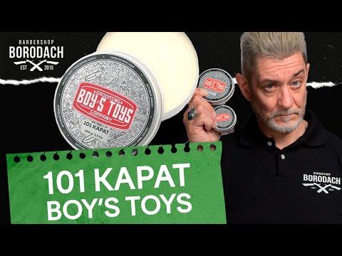 Видео: Матовая паста для укладки волос 101 карат Boys Toys