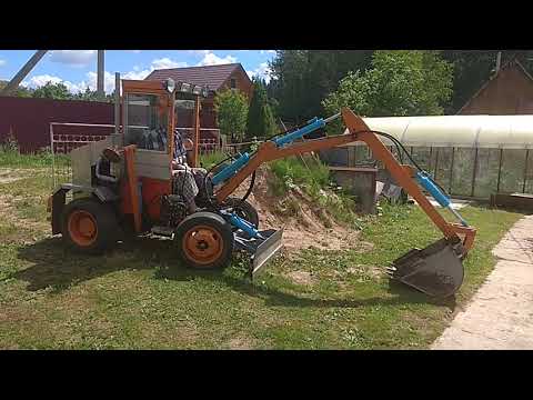Видео: Самодельный экскаватор