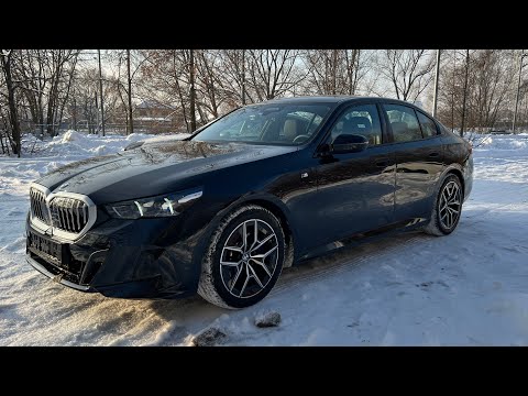 Видео: BMW 523b, G60, 2023г, 2.0d - 197лс, цена 10.250.000 рублей.