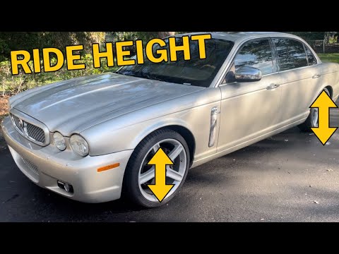 Видео: ПРАВИЛЬНО занижаем дорожный просвет вашего Jaguar XJ!