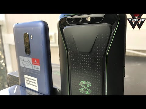 Видео: Сравнение Xiaomi Pocophone F1 и Xiaomi Black Shark