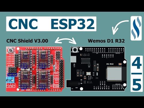 Видео: FluidNC на Wemos D1 R32    (08.04.2022)