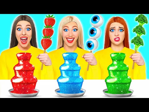 Видео: 24 Часа Едим Еду Одного Цвета Челлендж #8 от Multi DO Challenge