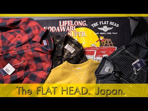 Видео: THE FLAT HEAD / Новый бренд из Японии в Zefear / Japanese Denim, Made in Japan.