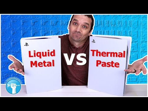 Видео: PS5 Жидкий металл против термопасты — ПЕРЕГРЕЛСЯ!