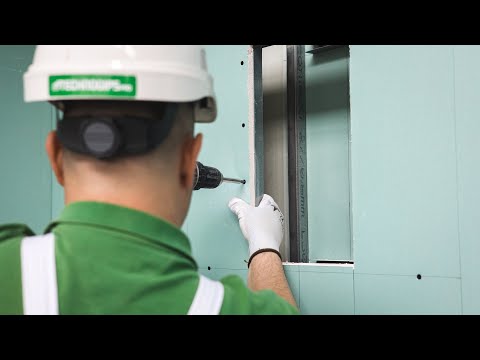 Видео: Building a Wall Niche/ Изграждане на ниша в предстенна обшивка