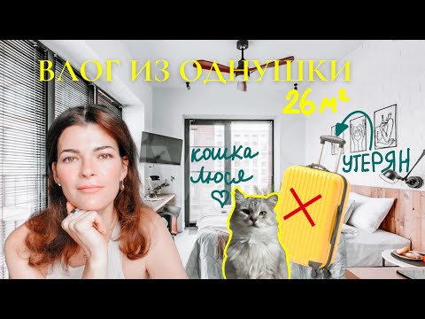 Видео: Влог из студии 26 кв м