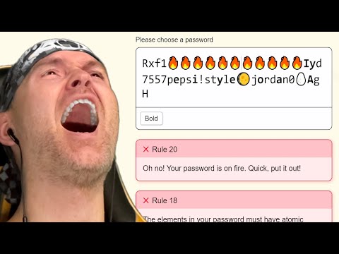 Видео: МОЙ ПАРОЛЬ СПАЛИЛИ! ► The Password Game