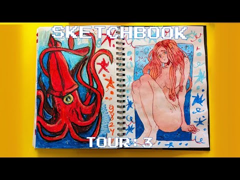 Видео: обзор скетчбука | sketchbook tour 2