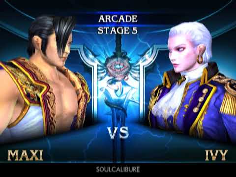 Видео: Прохождение Soulcalibur 2 за Макси