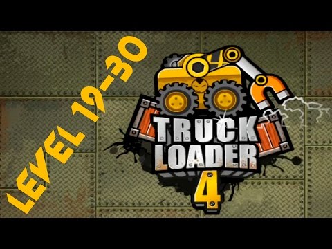 Видео: Truck Loader 4 Walkthrough(level 19-30) / Прохождение Грузовик погрузчик (ур.19-30)