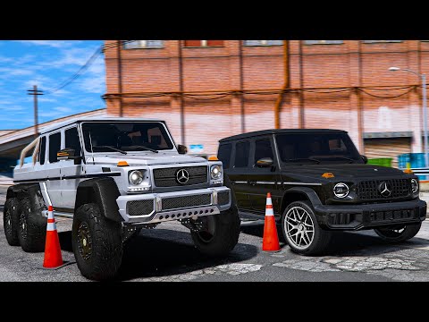 Видео: ГЕЛИК 6х6 ПРОТИВ MERCEDES G63 НА УЛИЧНЫХ ГОНКАХ! КАКОЙ ГЕЛИК БЫСТРЕЕ!? - BLACK RUSSIA 🌊ВОТЕР