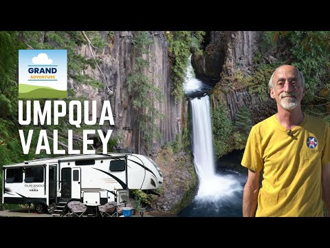Видео: Эпизод 437: Долина Ампкуа | Кемпинг для автодомов в Орегоне, Роузберг