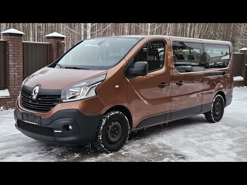 Видео: Привезли на заказ! Renault Trafic 2019! 8мест! 1.6 дизель 122 л.с. Из Германии.