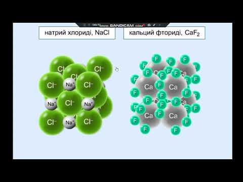 Видео: Иондық байланыс. Металдық байланыс. Сутектік байланыс. Кристалдық торлар.