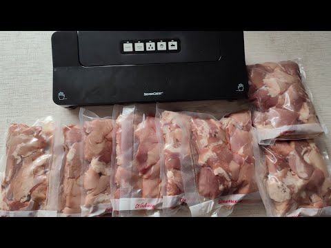 Видео: Применение вакууматора для шашлыка и мяса на отбивные