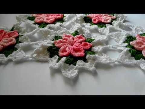 Видео: Вязание крючком, очень красивая салфетка.