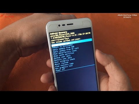 Видео: Asus ZenFone 3 Max ( ZC520TL ) Hard Reset , сброс до заводских настроек , удаление ключа