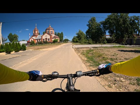 Видео: Велопокатушка №100. В Подгорное полями