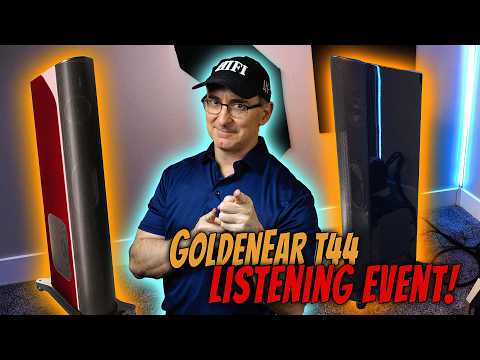 Видео: Мероприятие по прослушиванию динамика GoldenEar T44