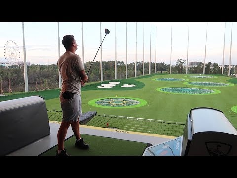 Видео: Наши полные впечатления в совершенно новом Top Golf Orlando!
