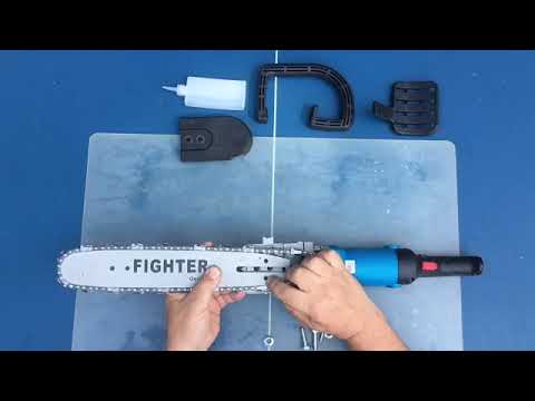 Видео: Болгарка-цепная пила