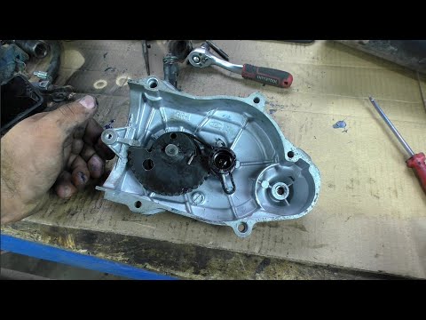 Видео: Ремонт кикстартера ( заводной лапки ) скутера Honda Dio/Tact. Колхозный Ремонт.
