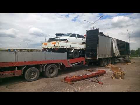 Видео: Приехал на заказ выгрузить воровайку с фуры, а выгрузил пирамиду из техники.