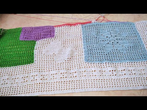 Видео: Блузон "Филейный печворк" Часть 2 прибавки  для рукава