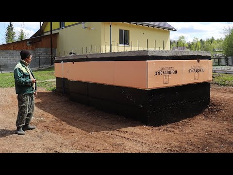 Видео: Погреб утеплен! Можно засыпать!
