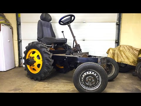 Видео: ТРАКТОР из МЕТАЛЛОМА. Рулевое.Tractor Restoration .