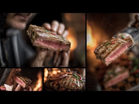 Видео: Стейк из тунца в 4К