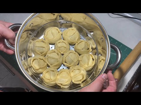 Видео: Манты с гусятиной. Просто, и по - домашнему вкусно!