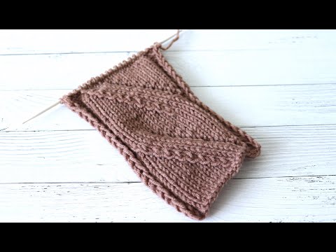 Видео: Мой любимый узор "ЛОЖНАЯ КОСА".