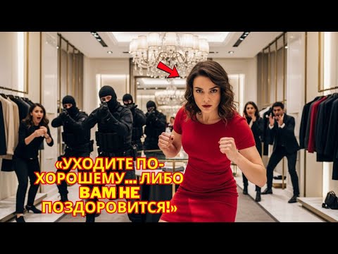 Видео: Они издевались над ней, не зная, что она солдат — пока бутик не стал настоящим полем боя!