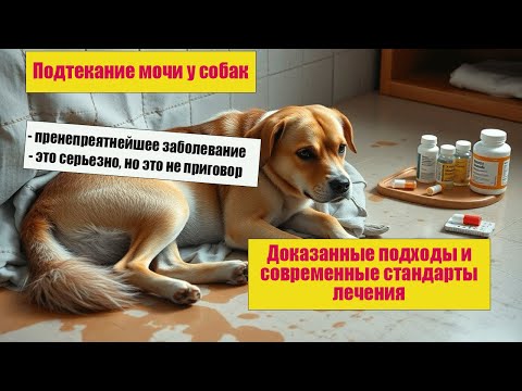 Видео: Эффективные схемы лечения недержания мочи (подтекание)  у собак. Решение даже при тяжёлых формах.