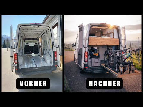 Видео: Полная переделка VW Crafter в кемпер без речей | Режиссёрская версия