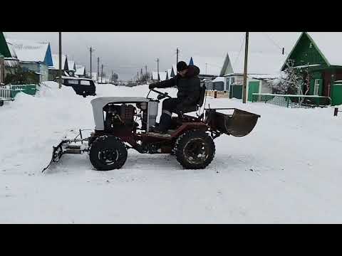 Видео: самоделка4+4🚜-ч2